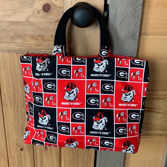 University of Georgia / UGA bulldogs handmade purse / handbag - Picture 1 of 9